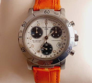 Certina - Ds 303 - Chrono - Sapphire Crystal - Sans prix de, Handtassen en Accessoires, Nieuw