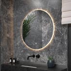 2dekans | Mirlux Badkamerspiegel – Rond 60 cm – LED, Huis en Inrichting, Woonaccessoires | Spiegels, Ophalen of Verzenden, Nieuw
