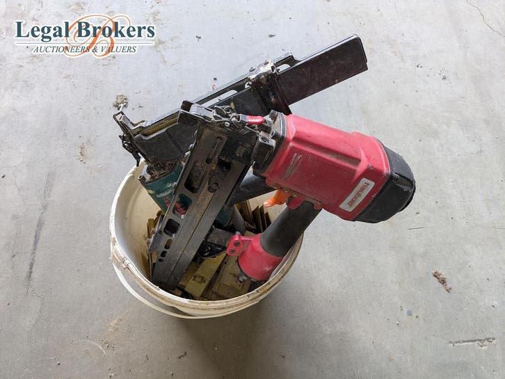 Lot perslucht spijkermachines, Divers, Divers Autre, Enlèvement ou Envoi