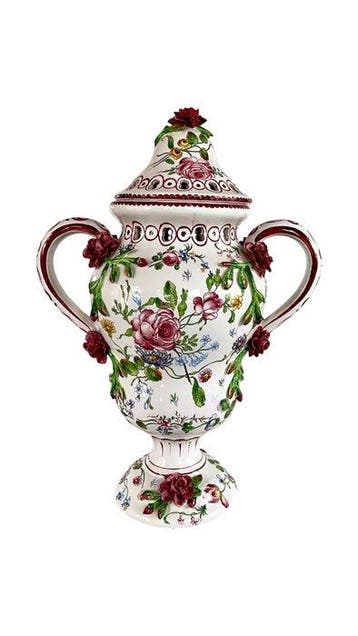 Veuve Perrin - Pot - Aardewerk - pot met deksel