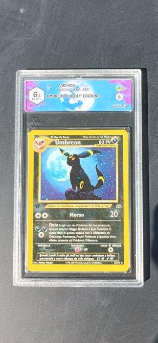Pokémon - 1 Graded card - Noctali 13/75 Foil, Première