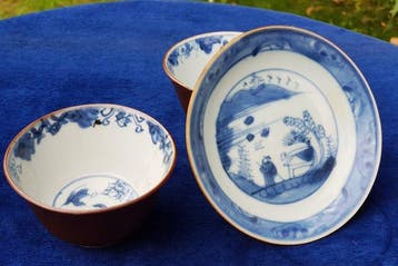 Zeldzaam ex-Sotheby’s Chinees Kangxi Batavia Café-au-Lait