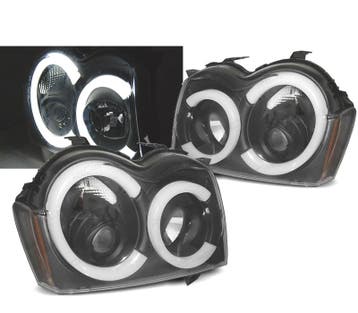Phares Pour Jeep Grand Cherokee 05-08 Black Edittion, Verzenden