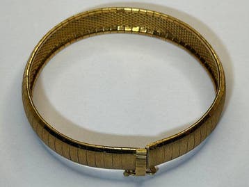 Armband - 18 karaat Geel goud, Handtassen en Accessoires, Armbanden, Nieuw