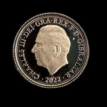 Gibraltar. Quarter Sovereign 2022, 1,99 gr. Gold 916/1000
