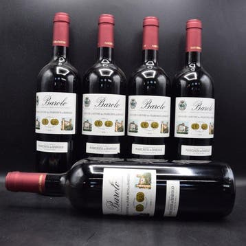 2018 Cantine Marchesi di Barolo - Barolo - 5 Bouteilles, Verzamelen, Nieuw