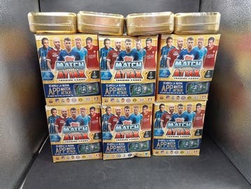 2019/20 Topps Match Attax Tin Boxes - 40 Sealed box - Near