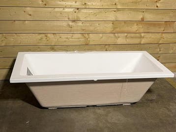 Veiling - Inbouw ligbad 180x80x48 acryl wit, Gebruikt