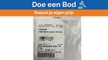 Bieden: Yanmar 119578-66741 terminal F NMEA, Watersport en Boten, Ophalen of Verzenden, Nieuw