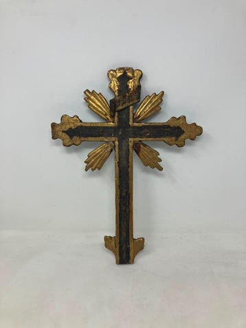 Kruis - Hout - 1750-1800 - Italiaanse Barok XVIIIe