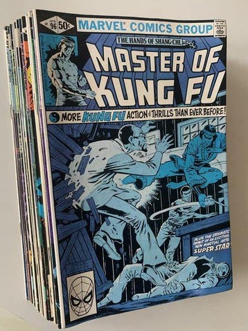 Master of Kung Fu # 96-120 - 25 Comic - Eerste druk -, Boeken, Strips | Comics, Nieuw