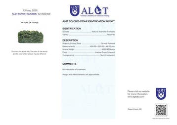ALGT-gecertificeerd - Enorme en meesterlijke natuurlijke
