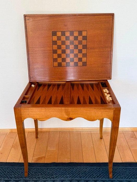 Table de jeux - Bois, Antiquités & Art, Curiosités & Brocante
