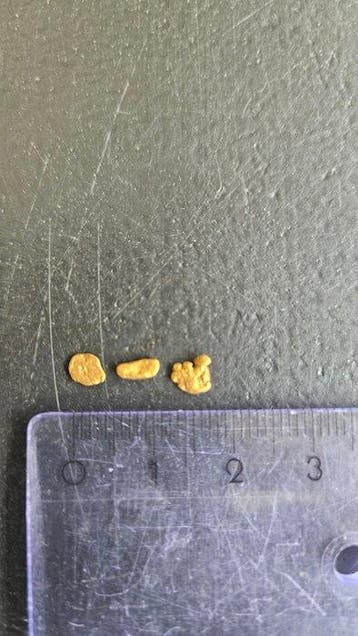 Goud Goud nuggets- 0.49 g - (3)