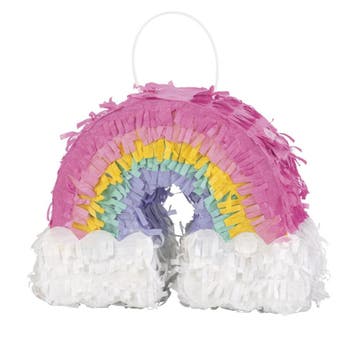 Pinata Regenboog 20cm, Verzenden