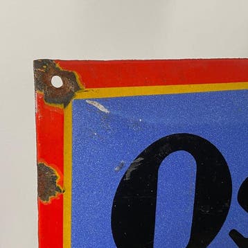 Osram - Emaille bord - 100×20 cm - Gemaakt van dikke