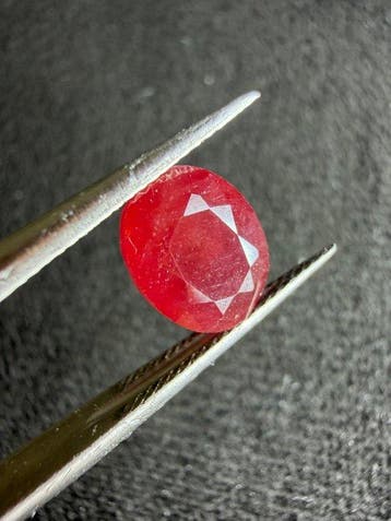 Rubis Véritable gemme ! Sublime rubis rouge sang, Verzamelen