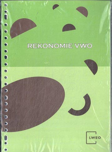 Rekonomie-vwo lesbrief bovenbouw 9789461103406, Verzenden