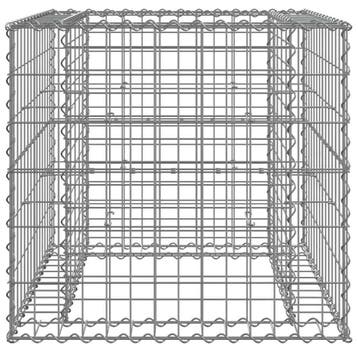 vidaXL Schanskorf 70x70x65 cm gegalvaniseerd ijzer, Tuin en Terras, Verzenden, Nieuw