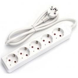 Stekkerdoos Verlengsnoer 3680W - 5 Stopcontacten - 1.5m Kabe, Doe-het-zelf en Bouw, Verzenden, Nieuw