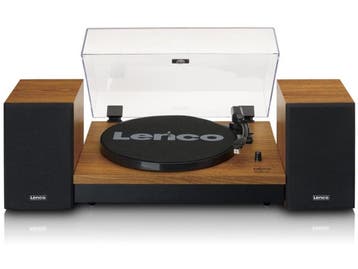 Lenco LS-310WD - Platenspeler - Bluetooth - 2 luidsprekers, Audio, Tv en Foto, Platenspelers, Verzenden, Zo goed als nieuw
