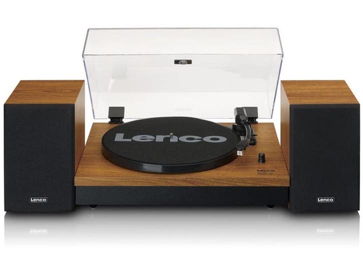 Lenco LS-310WD - Platenspeler - Bluetooth - 2 luidsprekers, Audio, Tv en Foto, Platenspelers, Zo goed als nieuw, Verzenden