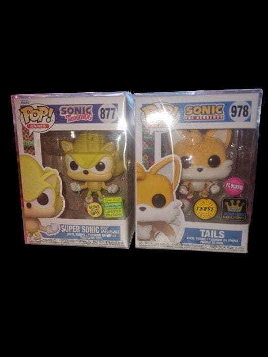 Figuur - Funko Pop! Games - Sonic the Hedgehog - Super Sonic, Antiek en Kunst, Antiek | Speelgoed