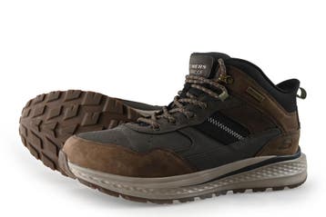 Skechers Veterboots in maat 45 Bruin, Bruin, Verzenden, Boots, Zo goed als nieuw