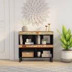 vidaXL Bijzetkast 85x33x75 cm massief gerecycled hout, Huis en Inrichting, Verzenden, Nieuw