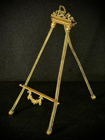 Chevalet - Feuille de bronze (roulée à la main et plaquée, Antiek en Kunst