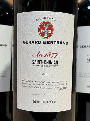 2019 AN 1877 Gérard Bertrand - Saint-Chinian - 6 Magnum (1,5, Nieuw