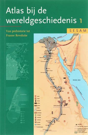 Sesam Atlas bij de Wereldgeschiedenis - deel 1 / Sesam atlas, Boeken, Verzenden, Zo goed als nieuw, Kinder