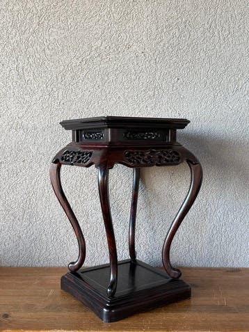 Tafel - Hout - Japan - Bloemenpresentatiestandaard, Antiek en Kunst