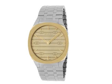 Veiling - Gucci | 25H Swiss Made Horloge met Gold Plated Wij, Handtassen en Accessoires, Horloges | Dames, Nieuw