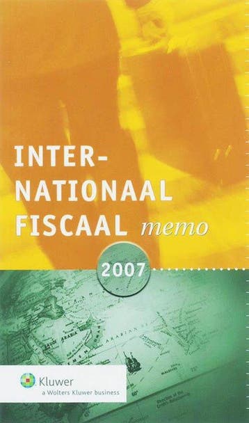 Internationaal Fiscaal Memo 2007 - Hund, Boeken, Verzenden, Nieuw