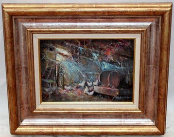 Alfonso Ortuño (1925-2011) - La cuadra del tio Nelo