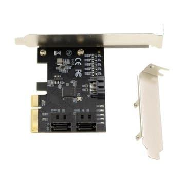 KALEA-INFORMATIQUE PCIe 3.0 x4 Controller-kaart met 5 poo..., Computers en Software, Ophalen of Verzenden, Nieuw