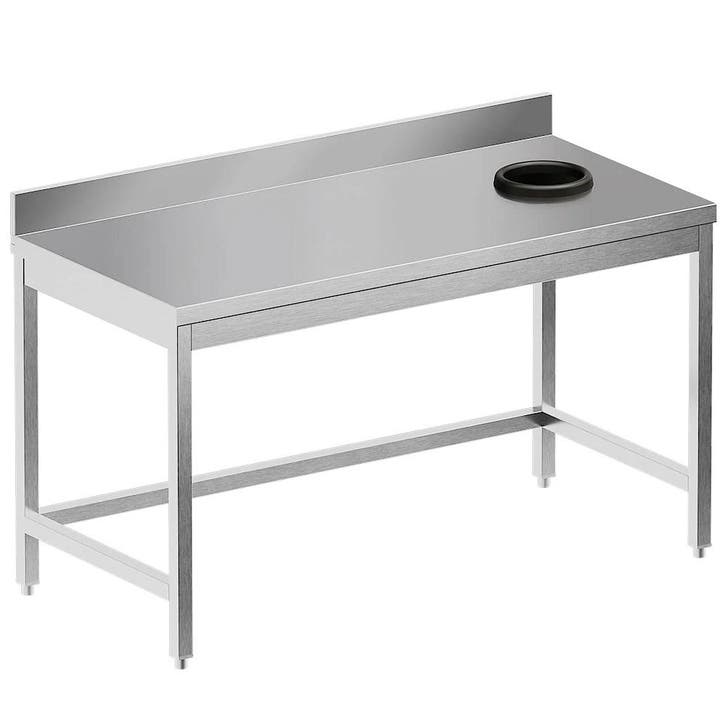 Afruimtafel | STANDARD LINE EVO | RVS | Afvalverwerkingsgat, Zakelijke goederen, Horeca | Keukenapparatuur, Nieuw in verpakking