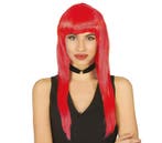 Rode Pruik Pony, Verzenden, Nieuw