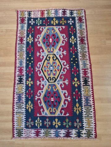 Kelim - 159 cm - 93 cm, Huis en Inrichting, Nieuw