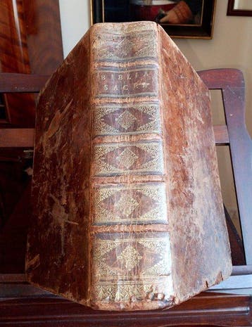 Pope - Biblia Sacra, Vulgatae Editionis, Sixti V... Bible, Antiek en Kunst