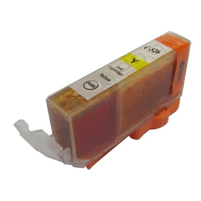 Huis-Merk  CANON CLI-526 Yellow + CHIP 13ml 247Print, Computers en Software, Printerbenodigdheden, Nieuw, Verzenden
