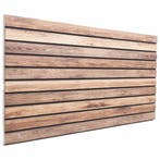 vidaXL Wandpanelen 10 pcs Lichtbruin 100 x 50 cm EPS-schuim, Verzenden, Nieuw