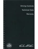 1999 LOTUS ELISE INSTRUCTIEBOEKJE ENGELS, Ophalen of Verzenden