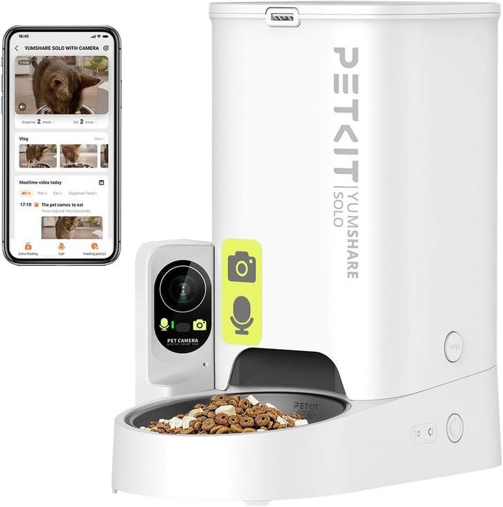 Petkit Yumshare 3L met Camera | 43% Korting | Weg is weg, Dieren en Toebehoren, Overige Dieren-accessoires, Nieuw, Verzenden