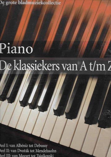 Piano De klassiekers van A t/m Z. De grote, Livres, Verzenden, Babinsky