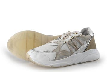 Manfield Sneakers in maat 40 Wit, Kleding | Dames, Verzenden, Wit, Sneakers, Manfield