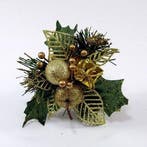 Kerstbijsteker Goud Appel Cadeautje en Besjes doos, Nieuw