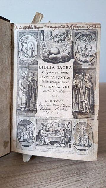 Biblia Sacra Vulgatae Editionis Sixti V. Pont.M. Jussu