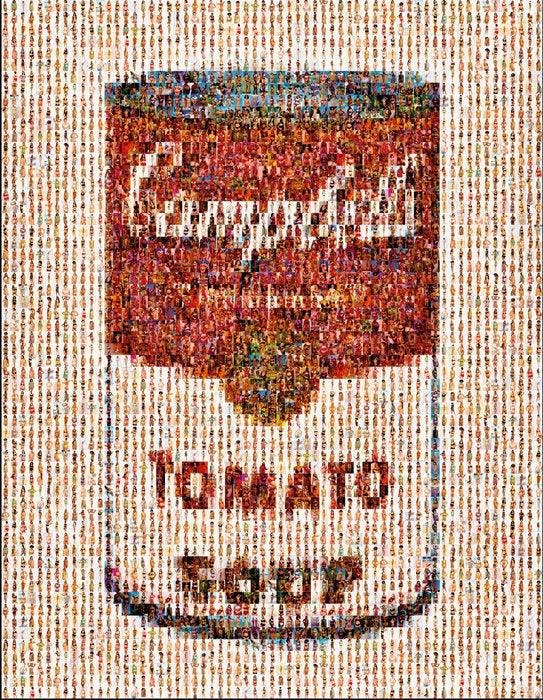 MIQUASEO - Tomato Soup VS Bikini, Antiquités & Art, Art | Objets design
